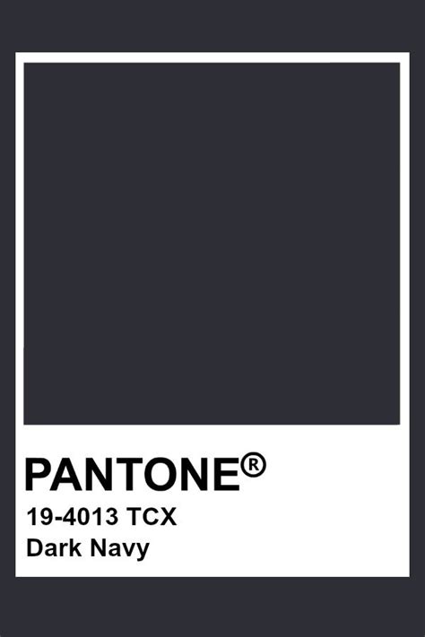 dark navy pantone tcx.